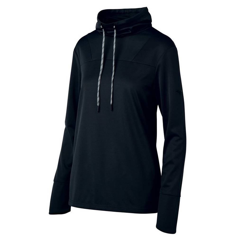 Maglione Mizuno April Ross Funnel Neck Donna - Nere - 42510-OQGM